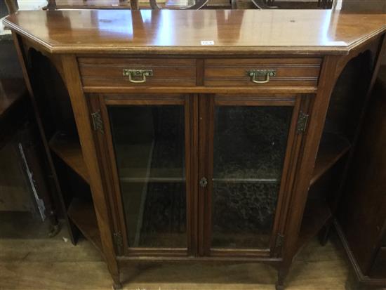 Edwardian glazed  sideboard